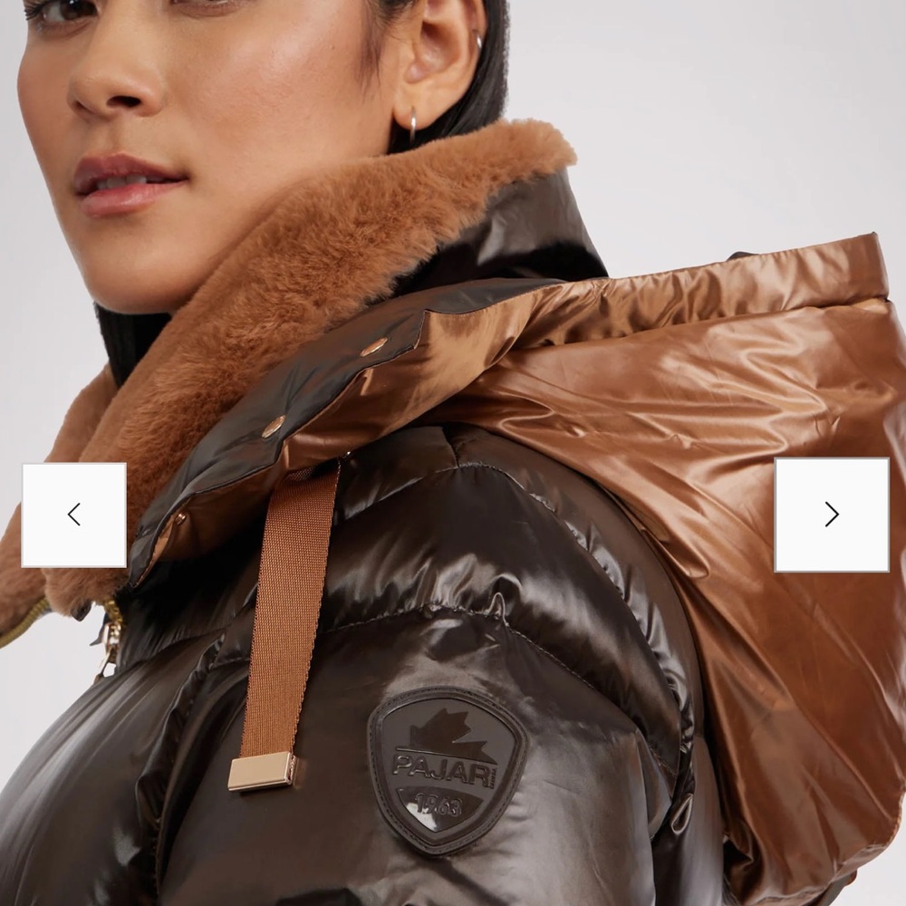 Pajar Brown Puffer Jacket - Picture 6 of 6